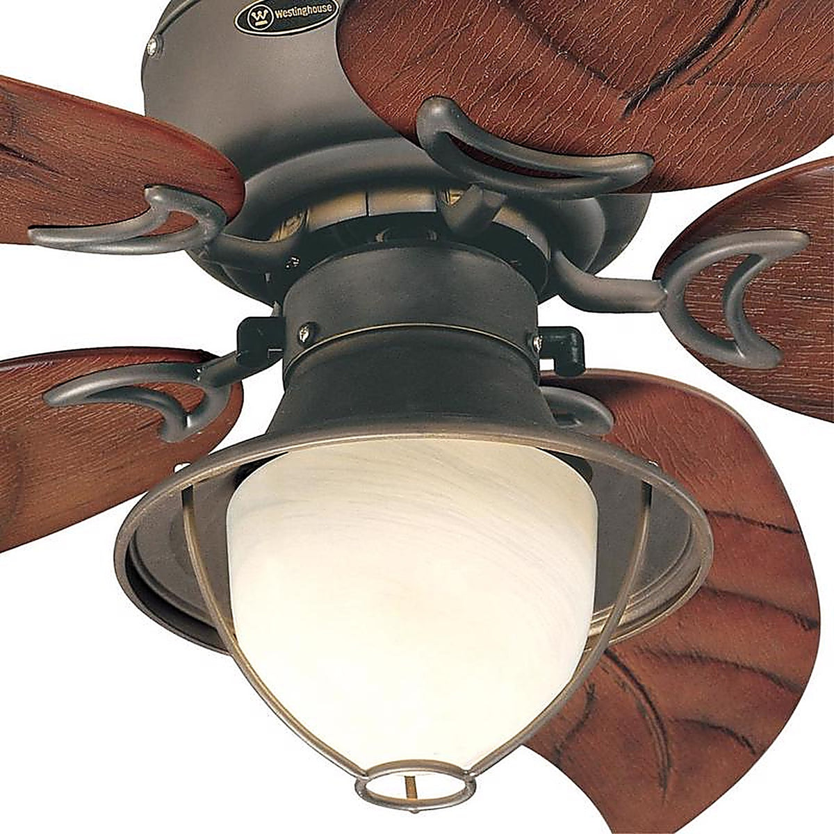 Westinghouse - 72362 - Oasis 48 in. Oil Rubbed Bronze Brown LED Indoor and Outdoor Ceiling Fan
