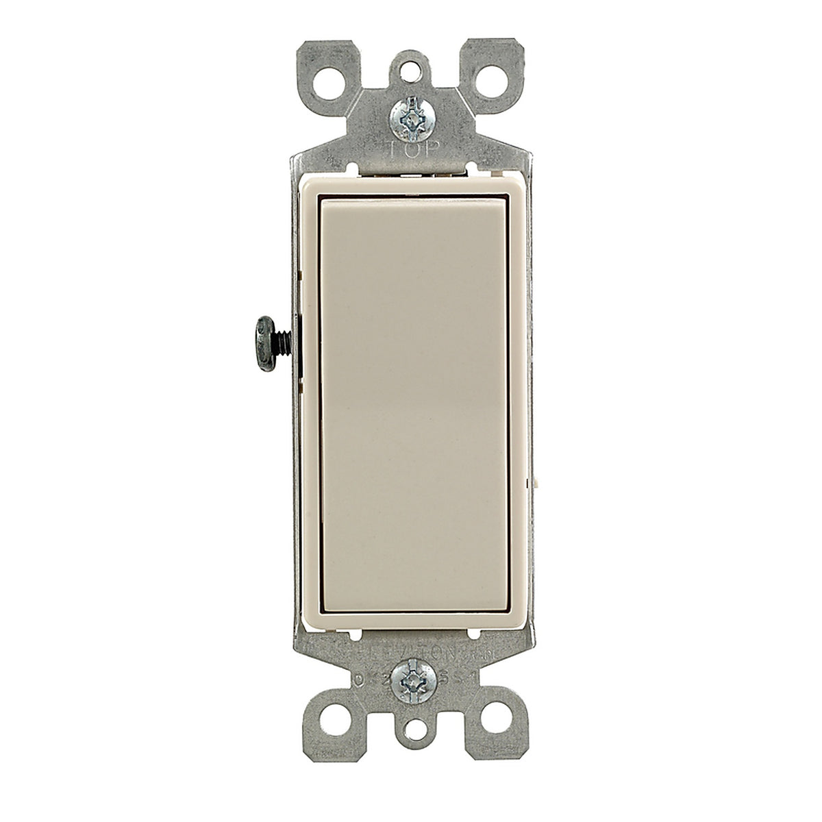 Leviton - L5613-2LT - Decora 15 amps Three Pole Rocker Switch Light Almond 1 pk