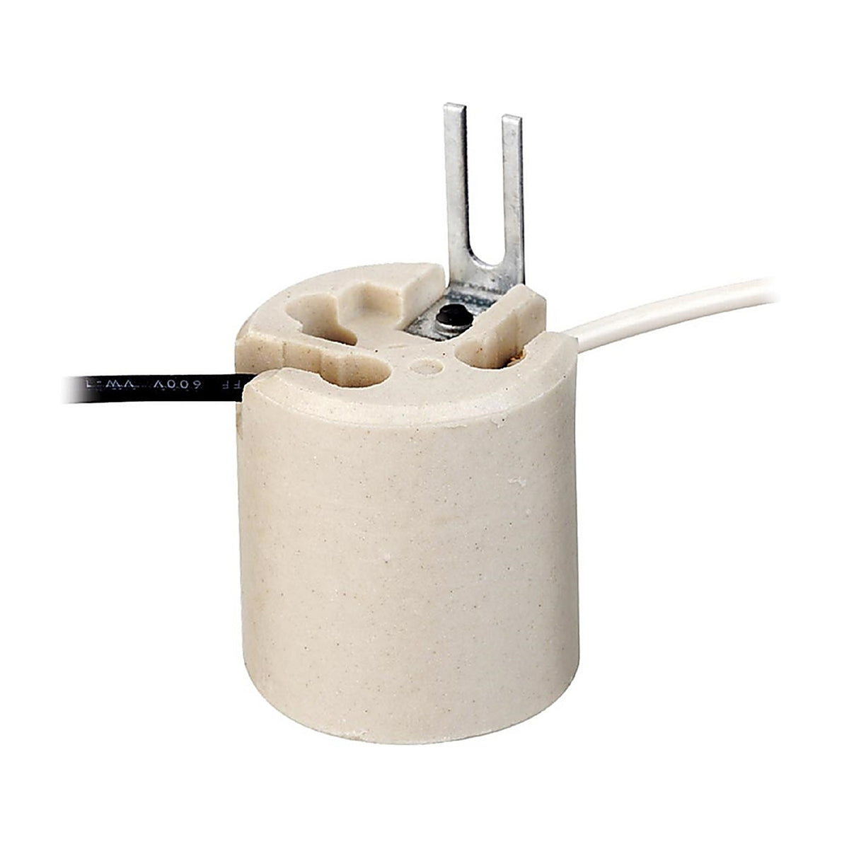 Leviton - 08052-001 - Porcelain Incandescent Medium Base Lampholder 1 pk