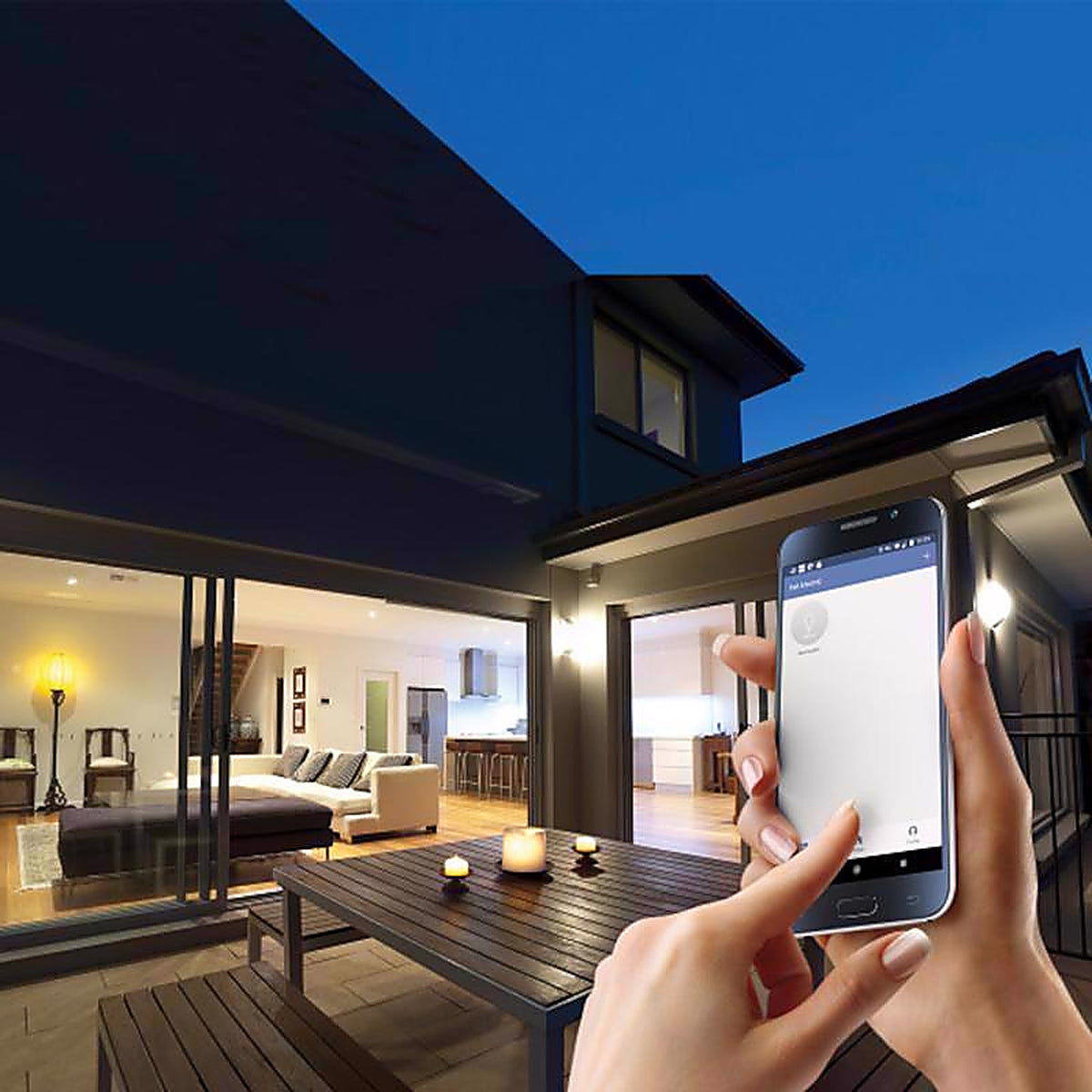 Feit Electric - OM60/950CA/AG/3 - A19 E26 (Medium) LED Smart WiFi Bulb Daylight 60 W 3 pk