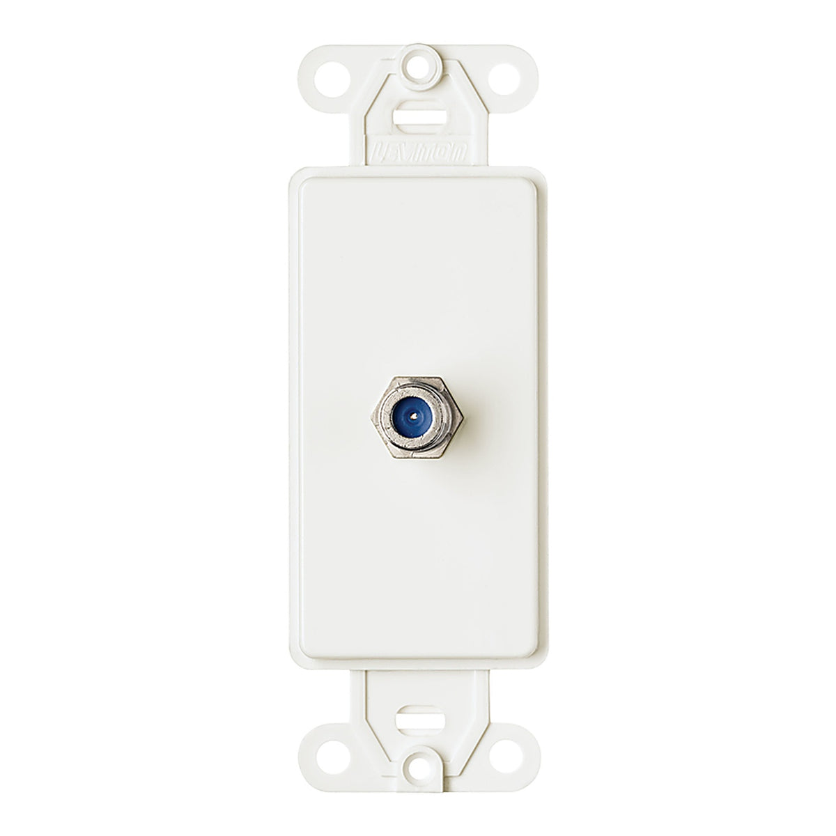 Leviton - 40681-00W - F-Connector F Decora Insert 1 pk
