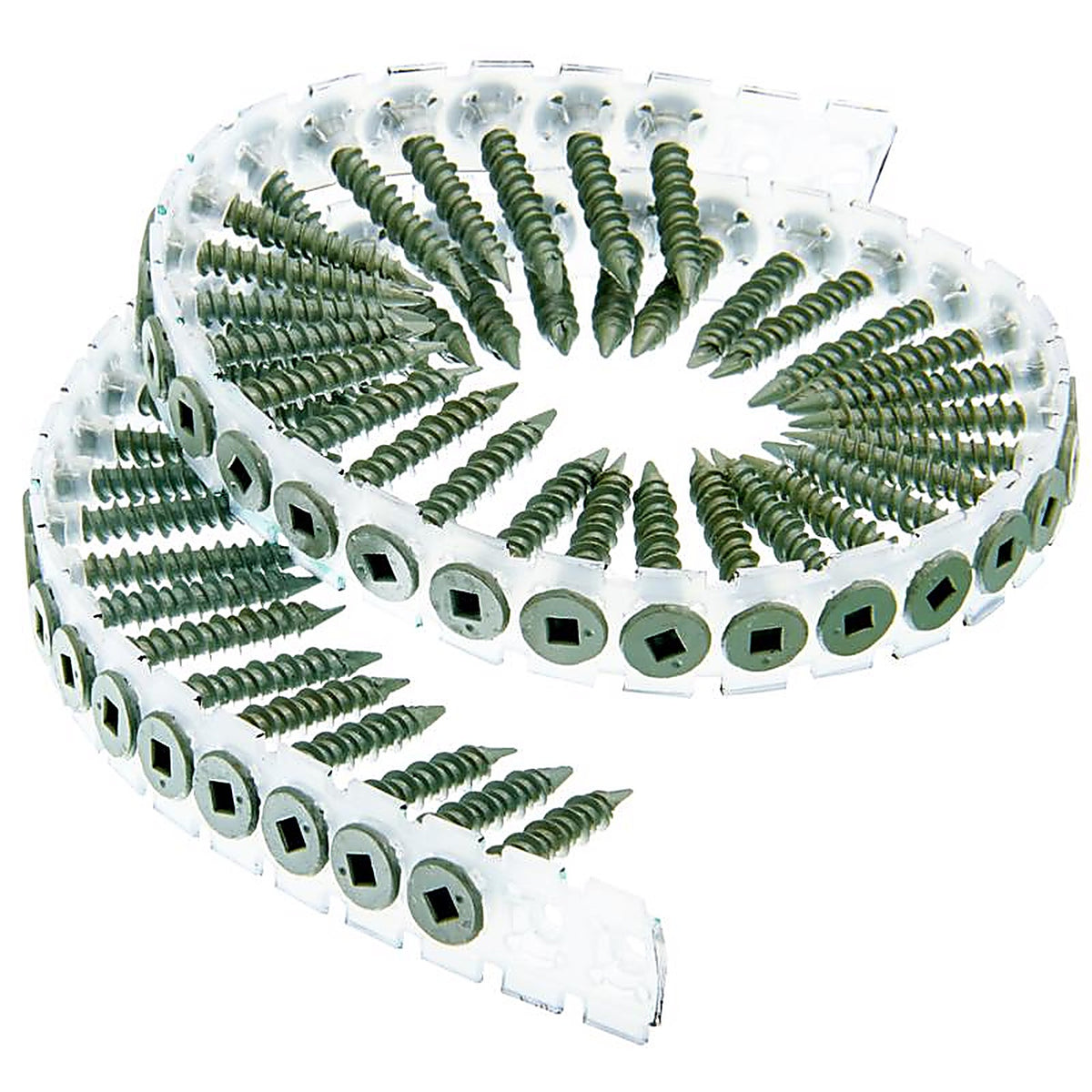 Senco - 08T125W - No. 8 Sizes S X 1-1/4 in. L Square Wafer Head Cement Board Screws 1000 pk
