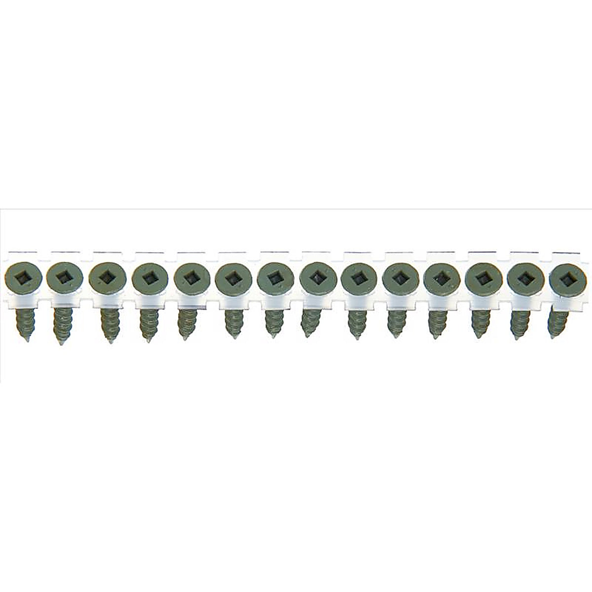 Senco - 08T125W - No. 8 Sizes S X 1-1/4 in. L Square Wafer Head Cement Board Screws 1000 pk