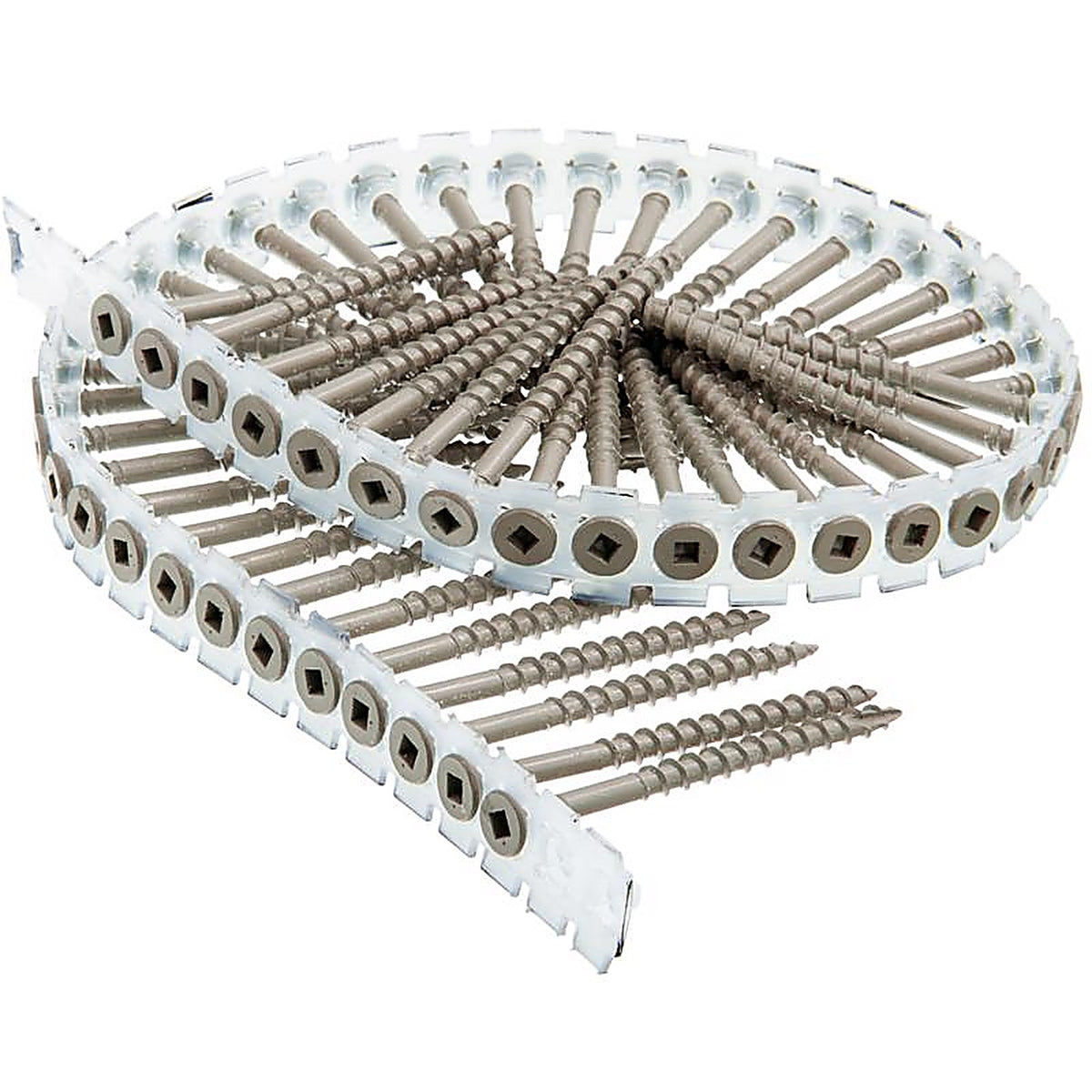 Senco - 08D250WK - 08D Series No. 8 Sizes S X 2-1/2 in. L Square Flat Head Exterior Screws 1000 pk