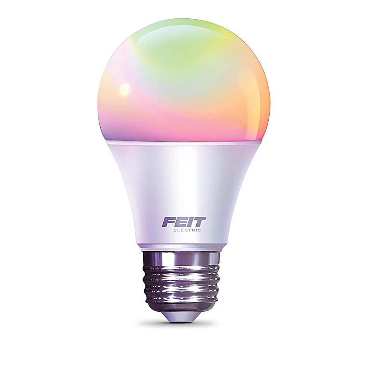 Feit Electric - OM60RGBWCAAG3 - A19 E26 (Medium) LED Smart WiFi Bulb Color Changing 60 W 3 pk
