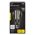 Feit Electric - OM150DMCL830FIL - A21 E26 (Medium) Filament LED Bulb Bright White 150 Watt Equivalence 1 pk
