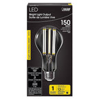 Feit Electric - OM150DMCL830FIL - A21 E26 (Medium) Filament LED Bulb Bright White 150 Watt Equivalence 1 pk