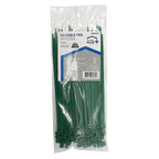 Home Plus - LH-S-200-8-GN - 8 in. L Green Cable Tie - 100/Pack