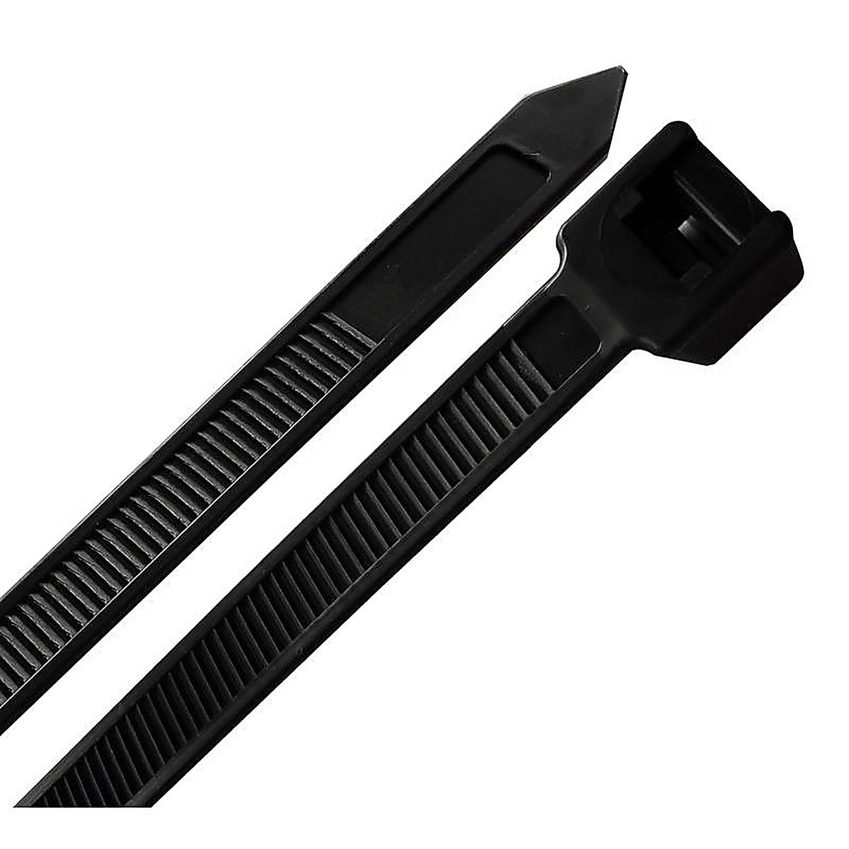 Home Plus - EHD-610-24-BK - 24 in. L Black Cable Tie - 10/Pack
