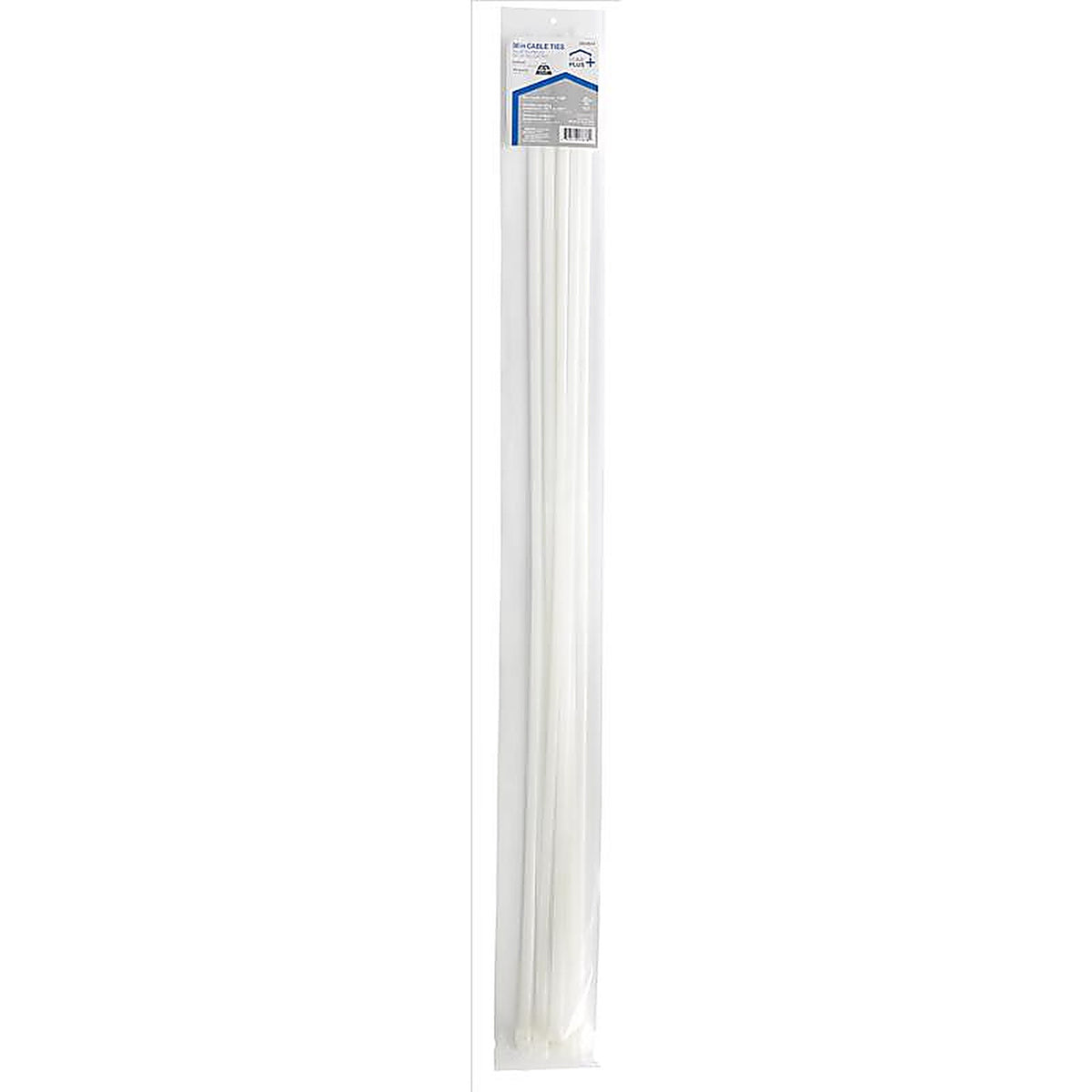 Home Plus - EHD-920-36-N - 36 in. L White Cable Tie - 10/Pack