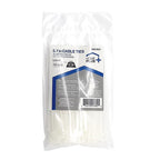 Home Plus - LH-I-140-5-N - 5.7 in. L White Cable Tie - 100/Pack