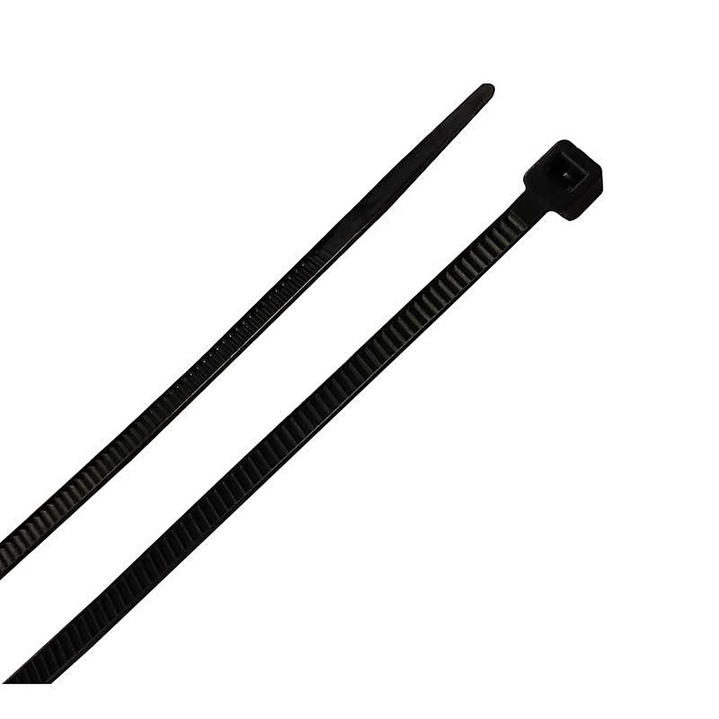 Home Plus - LH-M-100-4-BK - 4 in. L Black Cable Tie - 100/Pack