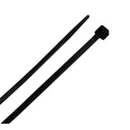 Home Plus - LH-M-100-4-BK - 4 in. L Black Cable Tie - 100/Pack