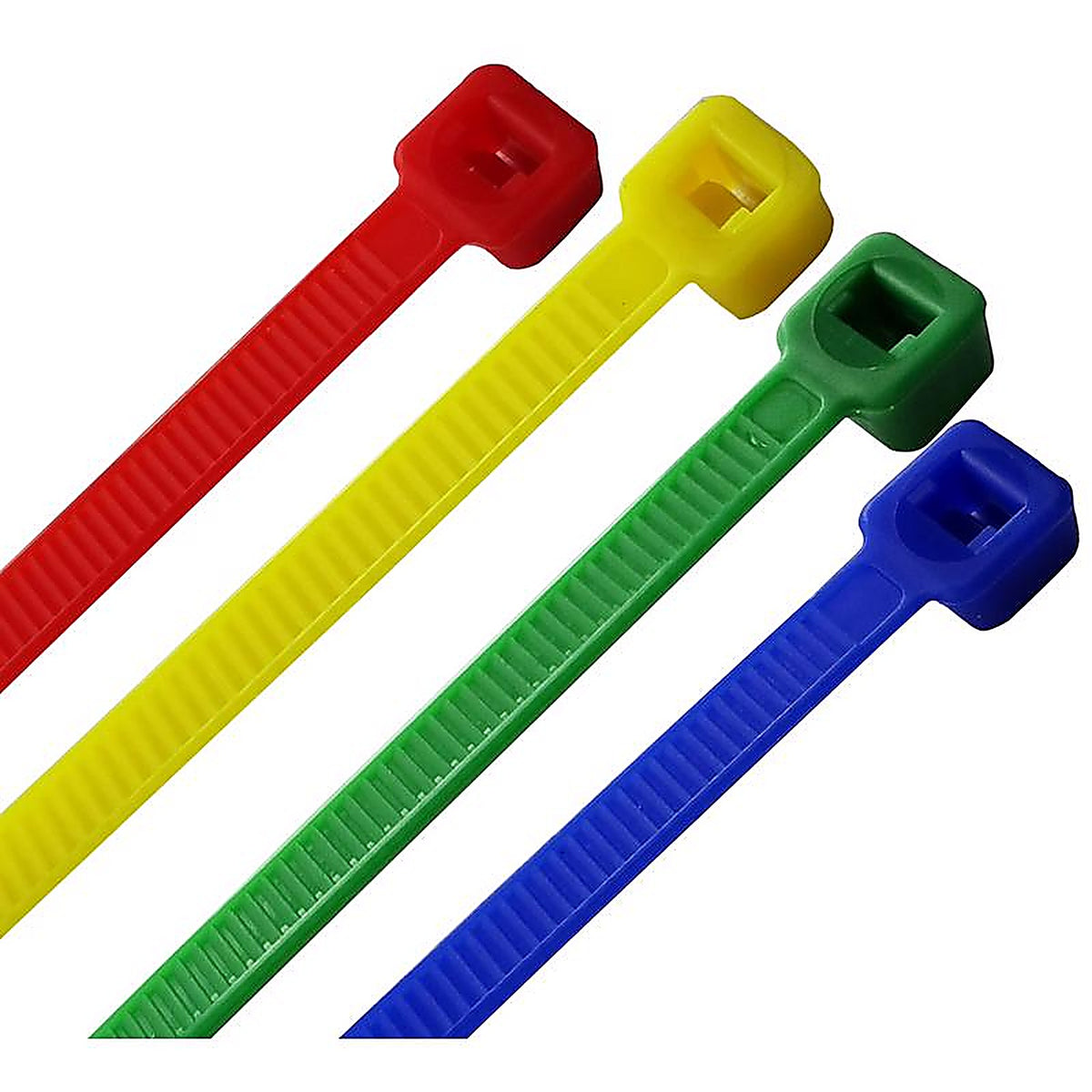 Home Plus - LH-S-200-8-MU - 8 in. L Multicolored Cable Tie - 100/Pack