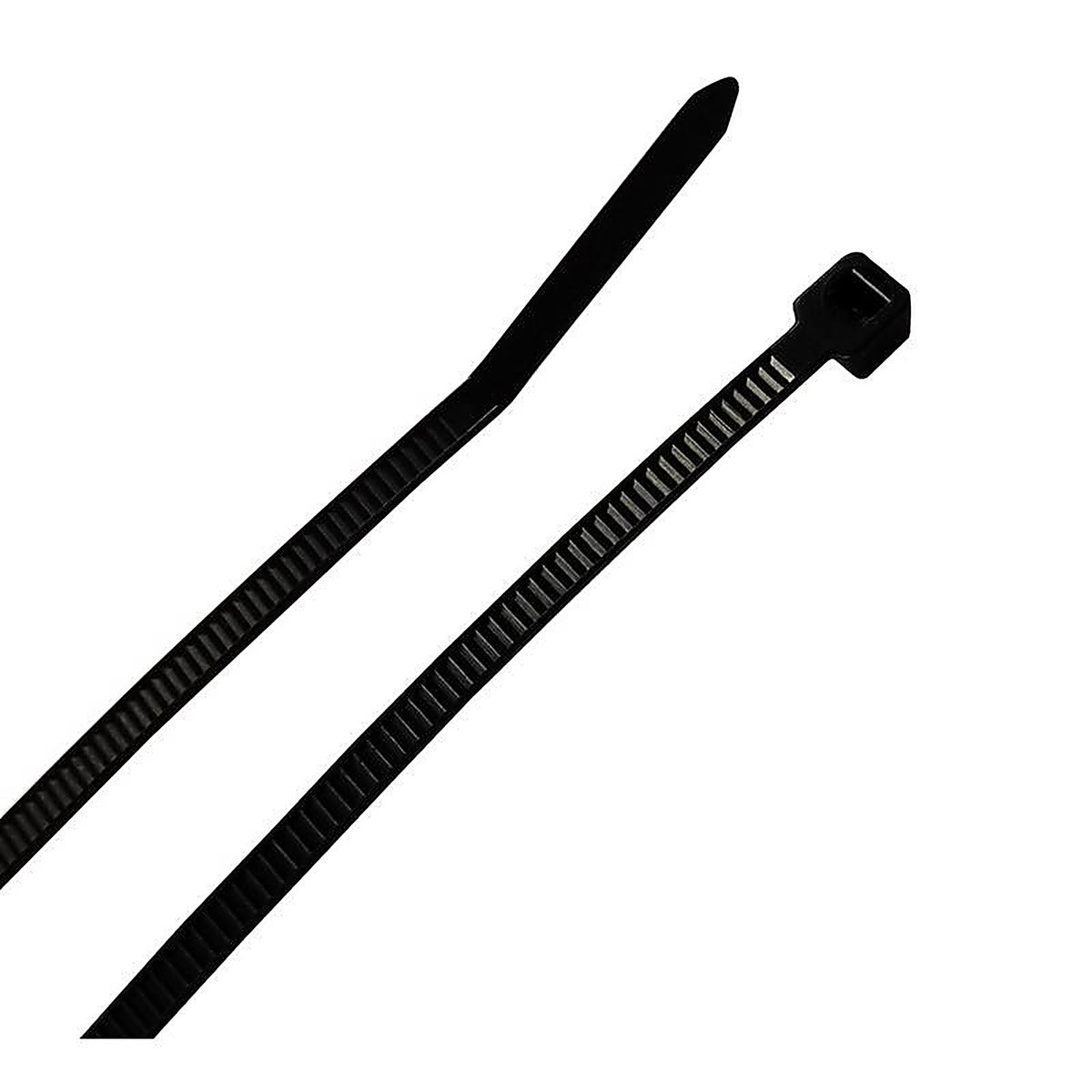 Steel Grip - M-100-4-UVC - 4 in. L Black Cable Tie - 100/Pack