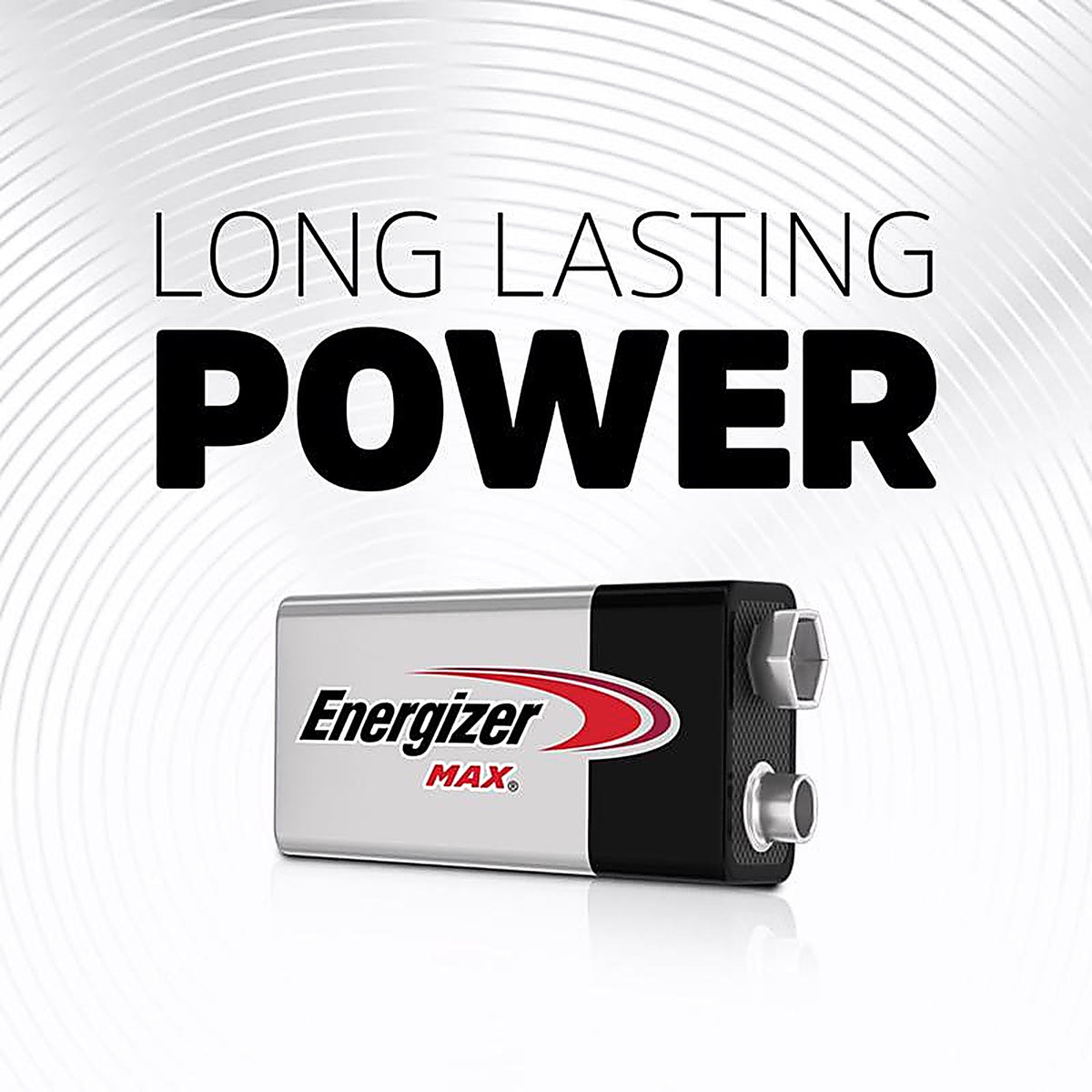 Energizer - 522BP-4H - Max 9-Volt Alkaline Batteries 4 pk Carded