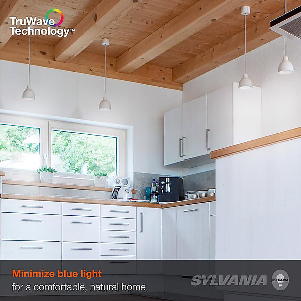 Sylvania - 40670 - Natural A19 E26 (Medium) LED Bulb Soft White 60 W 4 pk
