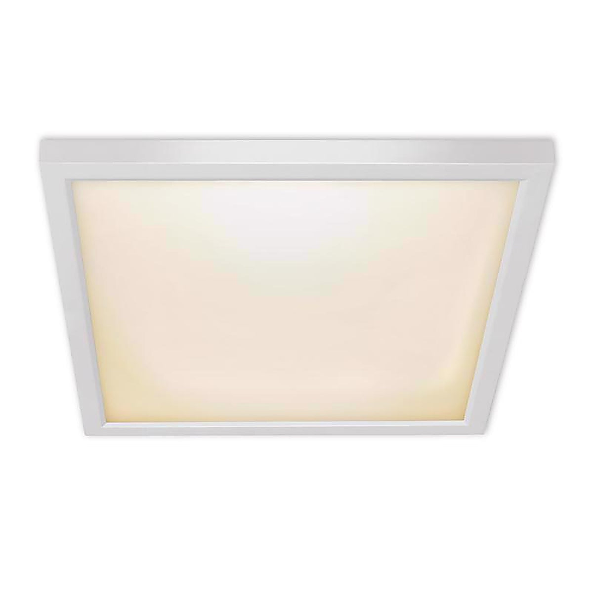 Feit - 74204/6WYCA - EDGELIT 1.1 in. H X 5 in. W X 5 in. L Frost White LED Flat Panel Light Fixture