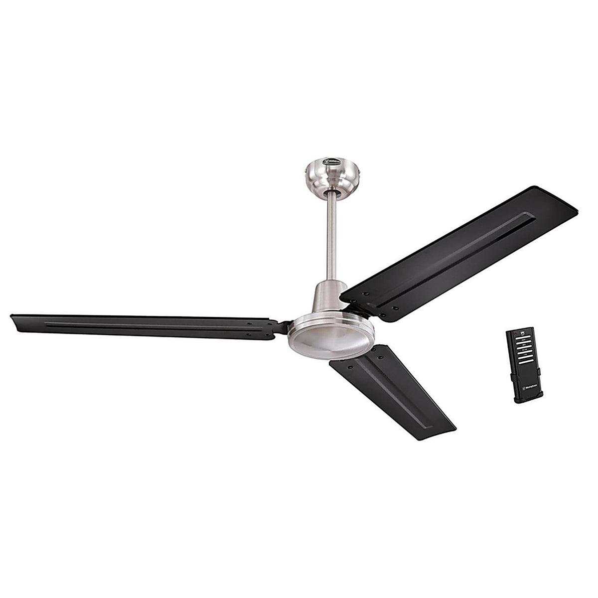 Westinghouse - 72383 - Jax 56 in. Brushed Nickel Black Indoor Ceiling Fan
