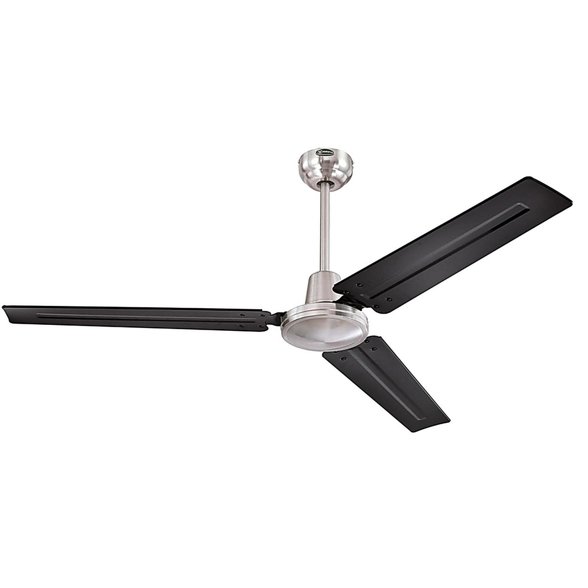 Westinghouse - 72383 - Jax 56 in. Brushed Nickel Black Indoor Ceiling Fan