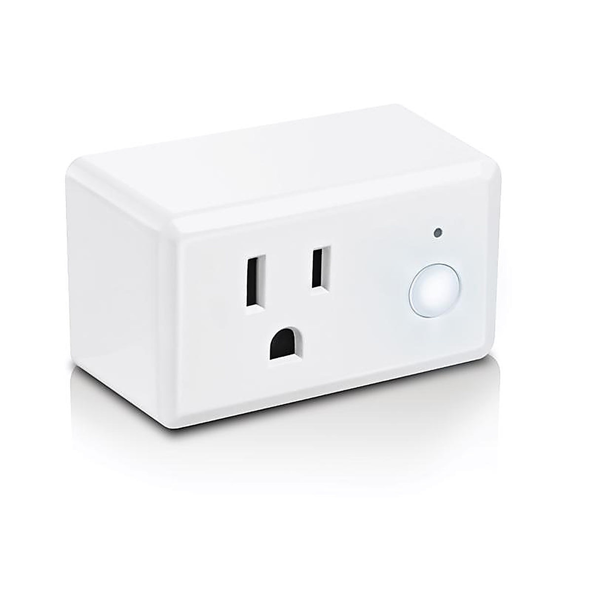 Feit Electric - PLUG/NL/WIFI - Residential Plastic Smart Plug with Night Light 1-15R Boxed