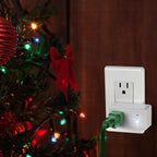 Feit Electric - PLUG/NL/WIFI - Residential Plastic Smart Plug with Night Light 1-15R Boxed