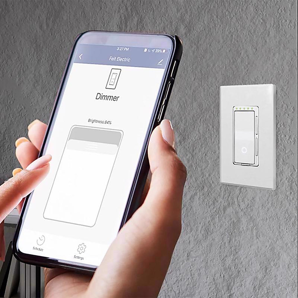 Feit Electric - DIM/WIFI - White 150 W Smart Dimmer Switch 1 pk