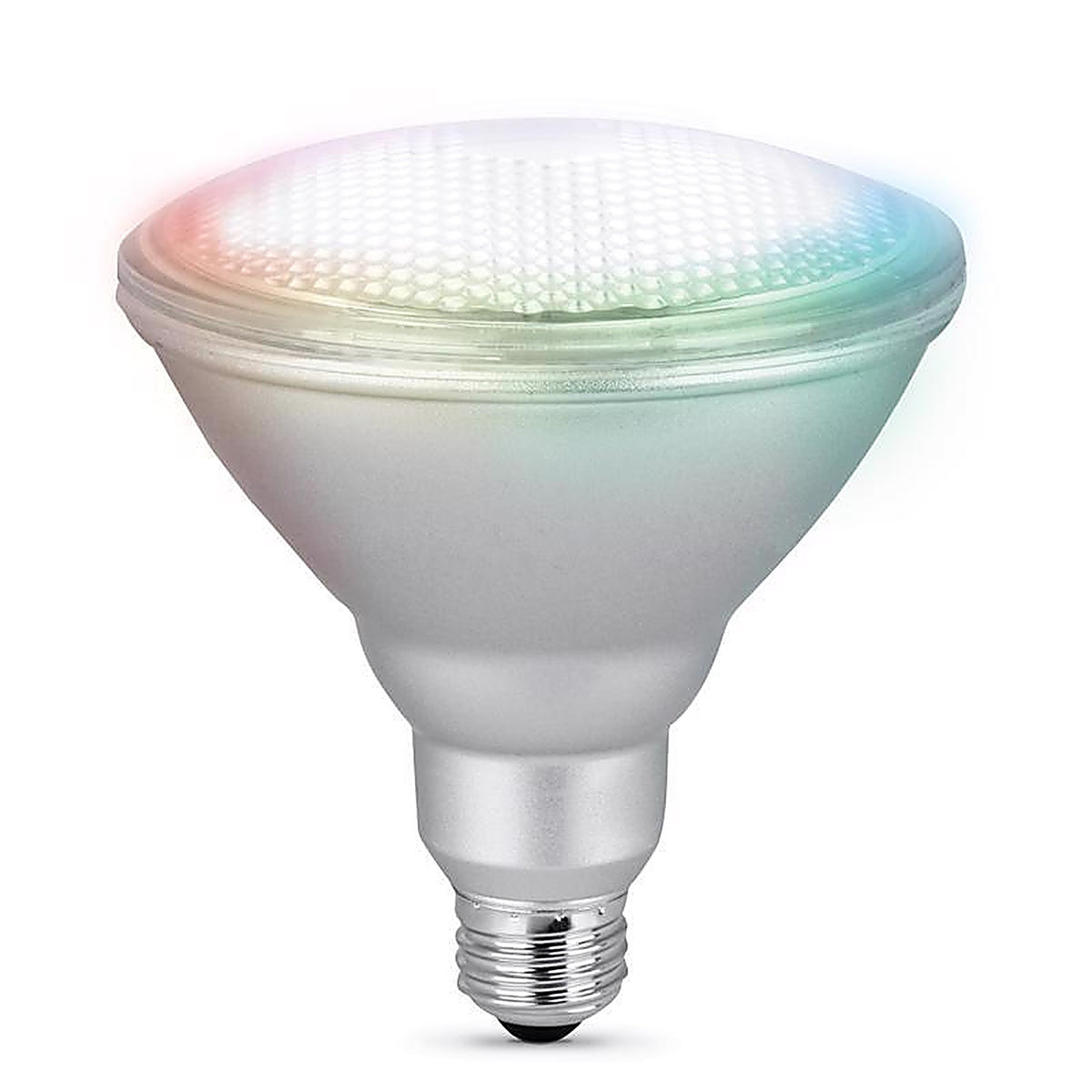 Feit Electric - PAR38/RGBWCA/AG - PAR38 E26 (Medium) LED Smart Bulb Color Changing 90 W 1 pk