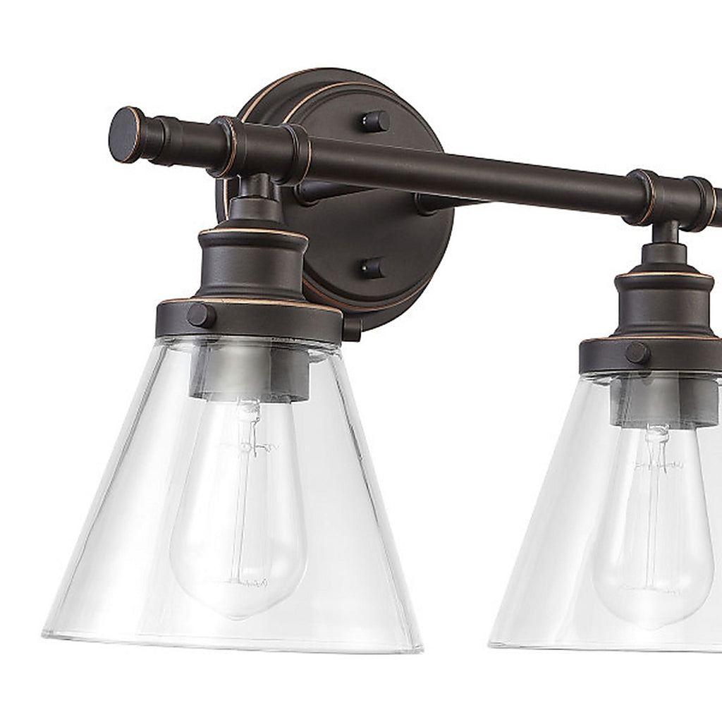 Globe Electric - 51444 - Parker 2-Light Oil Rubbed Bronze Wall Sconce