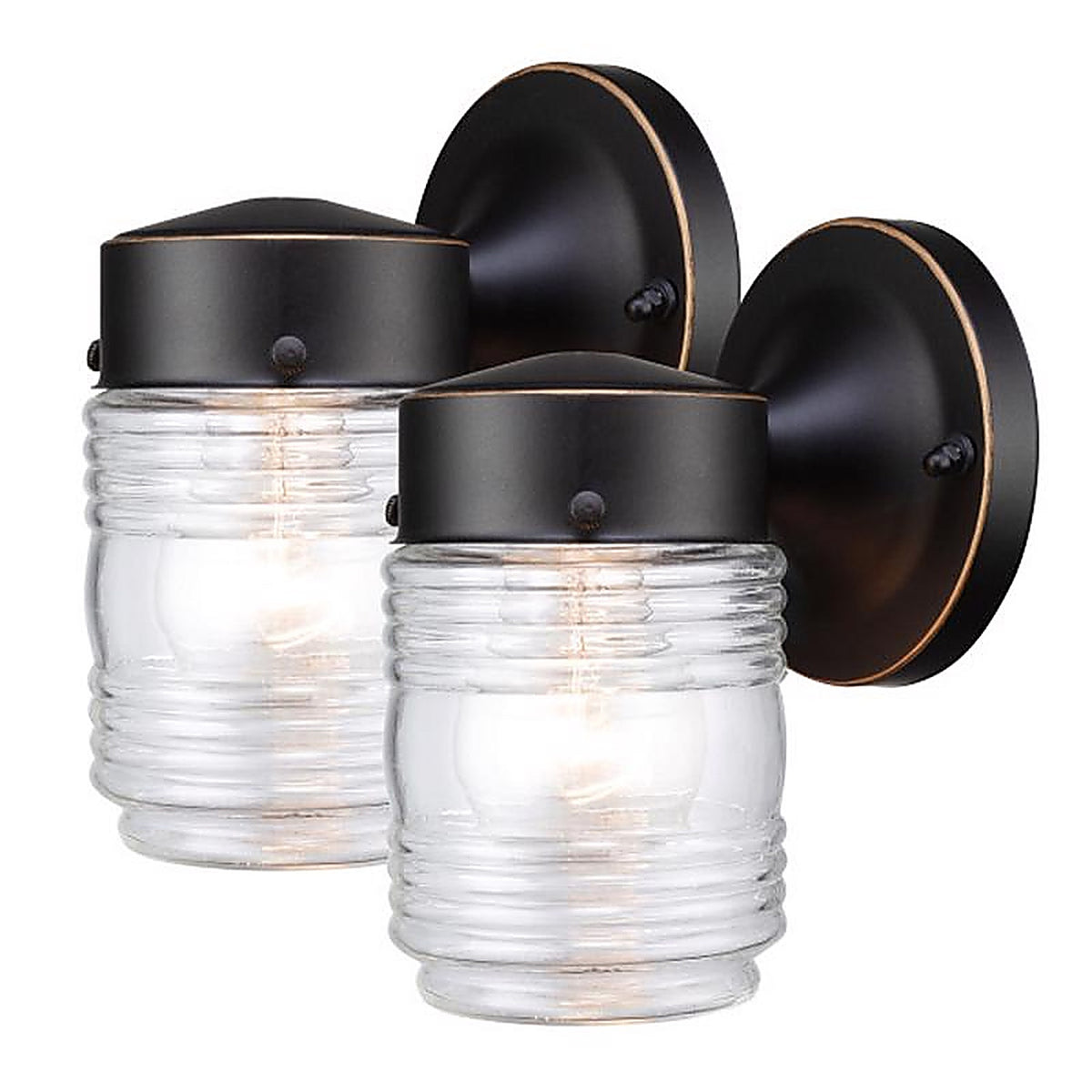 Globe Electric - 44581 - Landis 1-Light Oil Rubbed Bronze Wall Sconce