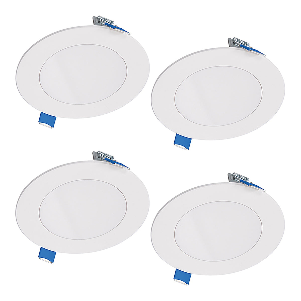 Halo - HLBSL4069FS354P - HLB Lite Matte White 4 in. W LED Recessed Direct Mount Light Trim 10.1 watt