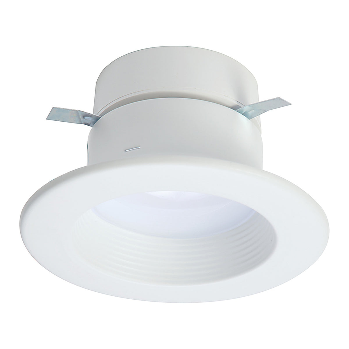 Halo - RL4099S1EWHR - RL4 Series Matte White 4 in. W LED Retrofit Recessed Lighting 11.7 W