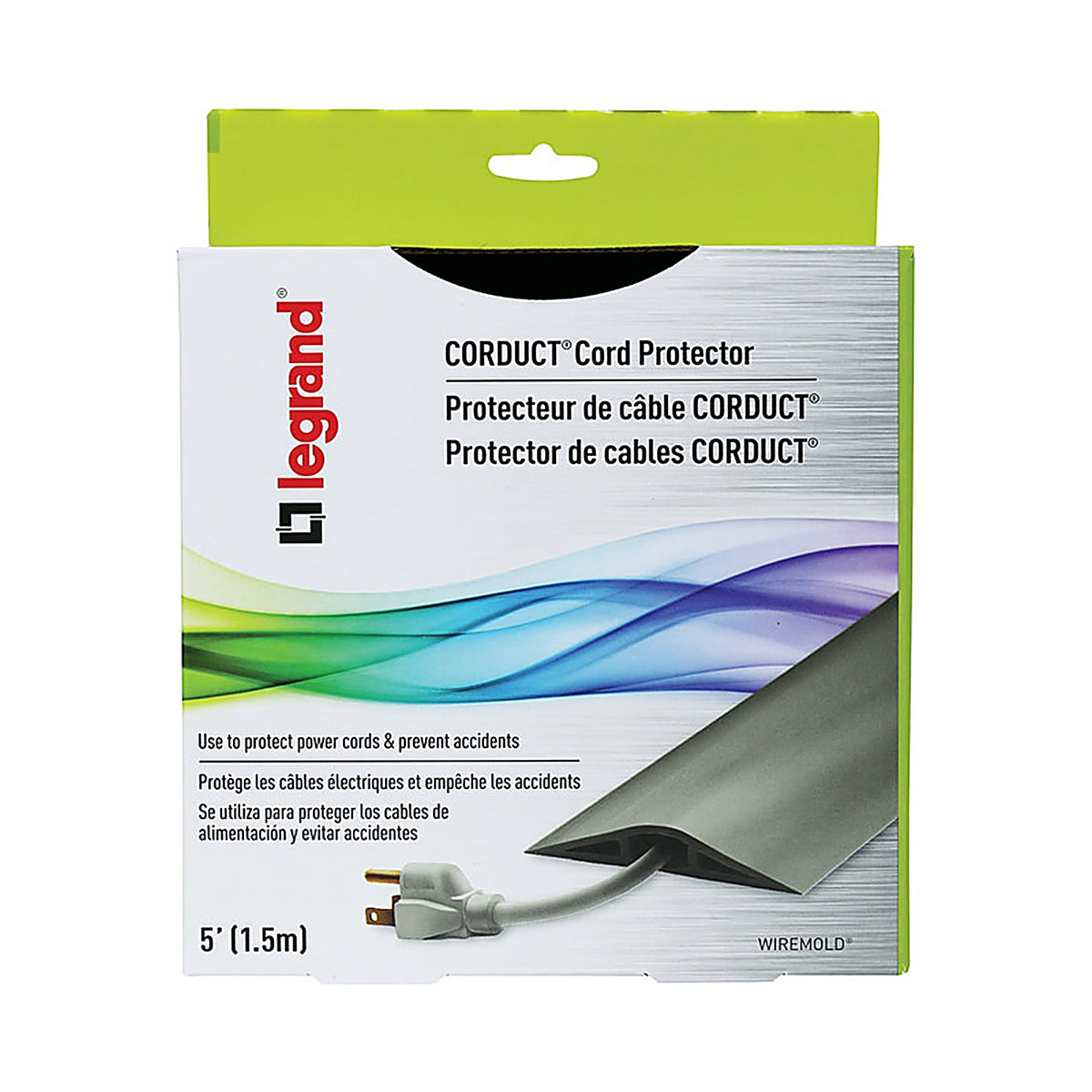 Corduct - CDG-5 - 1/2 in. Dia. x 5 ft. L Cable Protector - 1/Pack