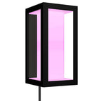 Philips - 1745930V7 - Hue Matte Black Dusk to Dawn LED Wall Lantern