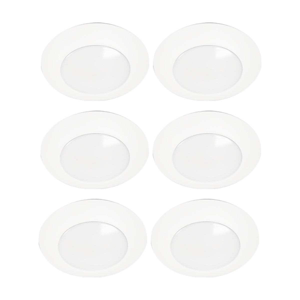 Halo - HLC6099301EWH6B - White 6 in. W Aluminum LED Recessed Light Trim 15.7 W