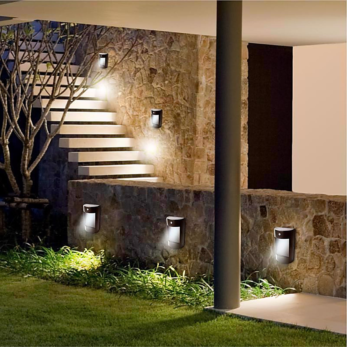 Feit Electric - S8PHMWM850DDBZ - Dusk to Dawn Hardwired LED Bronze Security Light