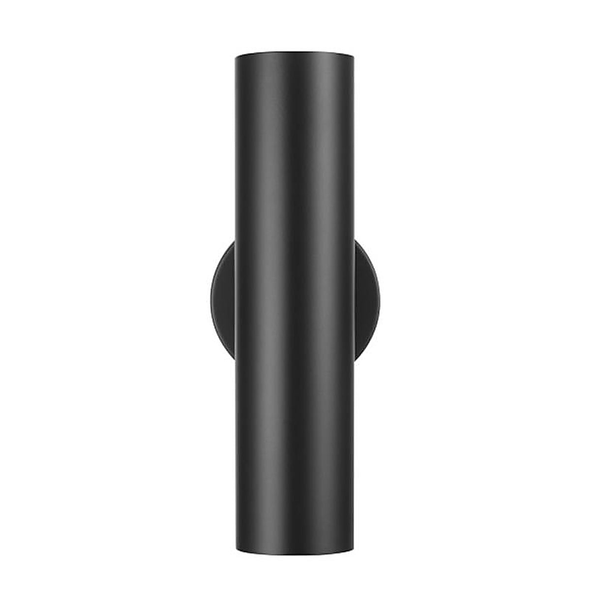 Globe Electric - 32965 - Matteo Matte Black Switch LED Wall Lantern