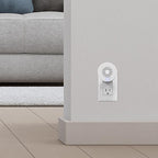 Feit Electric - CHIME/DOORSMART - White Plastic Wireless Door Chime Bell