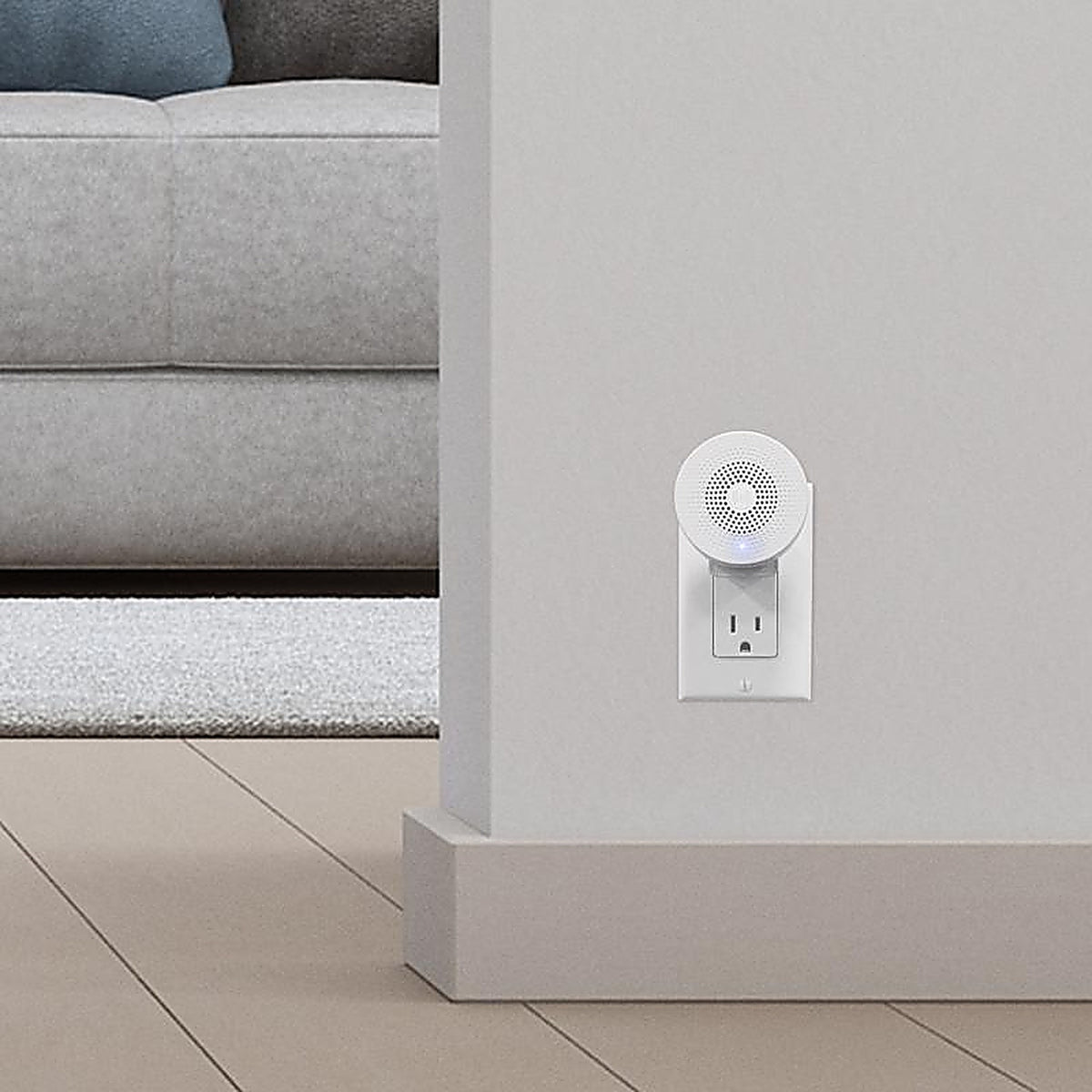 Feit Electric - CHIME/DOORSMART - White Plastic Wireless Door Chime Bell