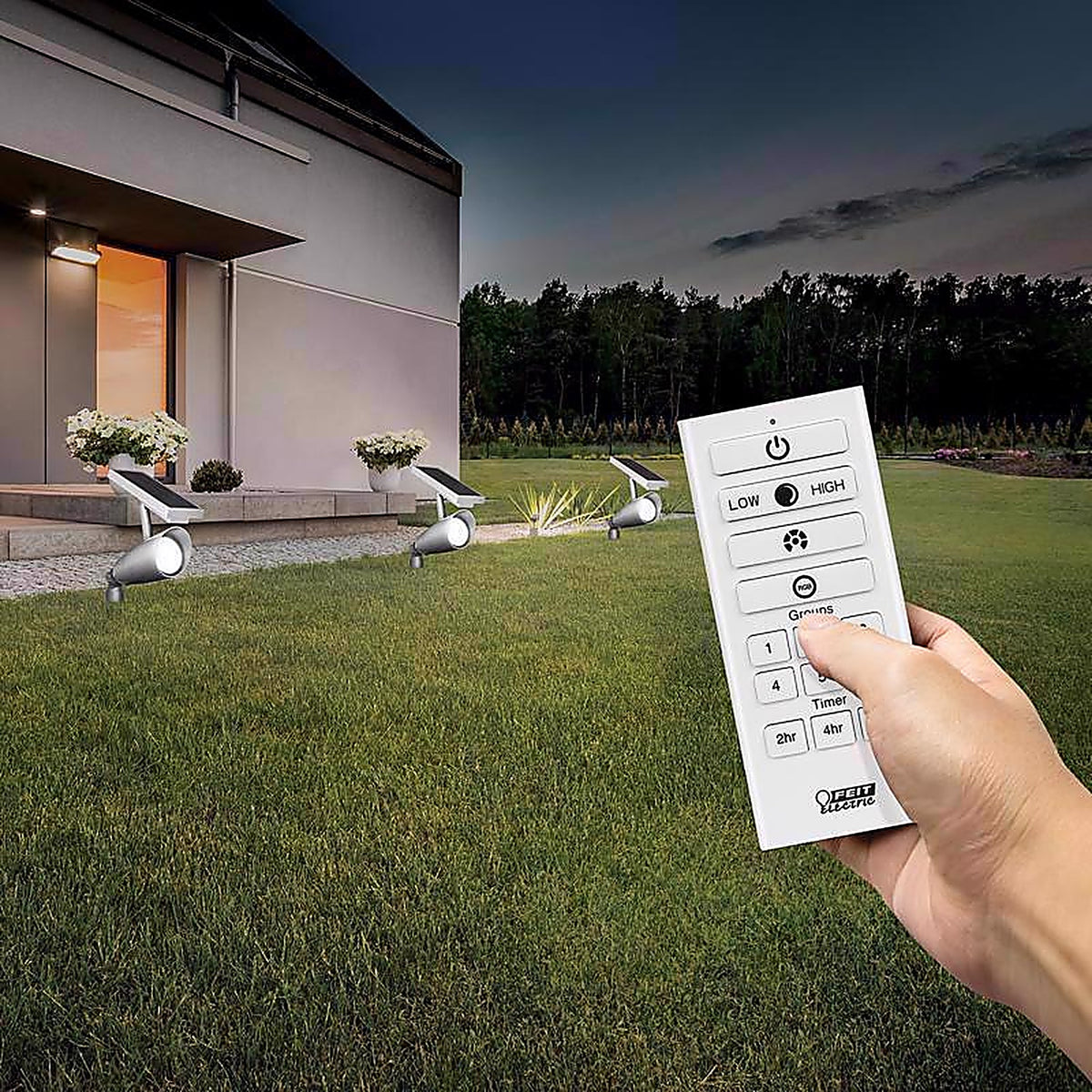 Feit - SYNC/LV/BOX - Smart Home Low Voltage 300 W LED Smart-Enabled Landscape Lighting Control Box 1 pk