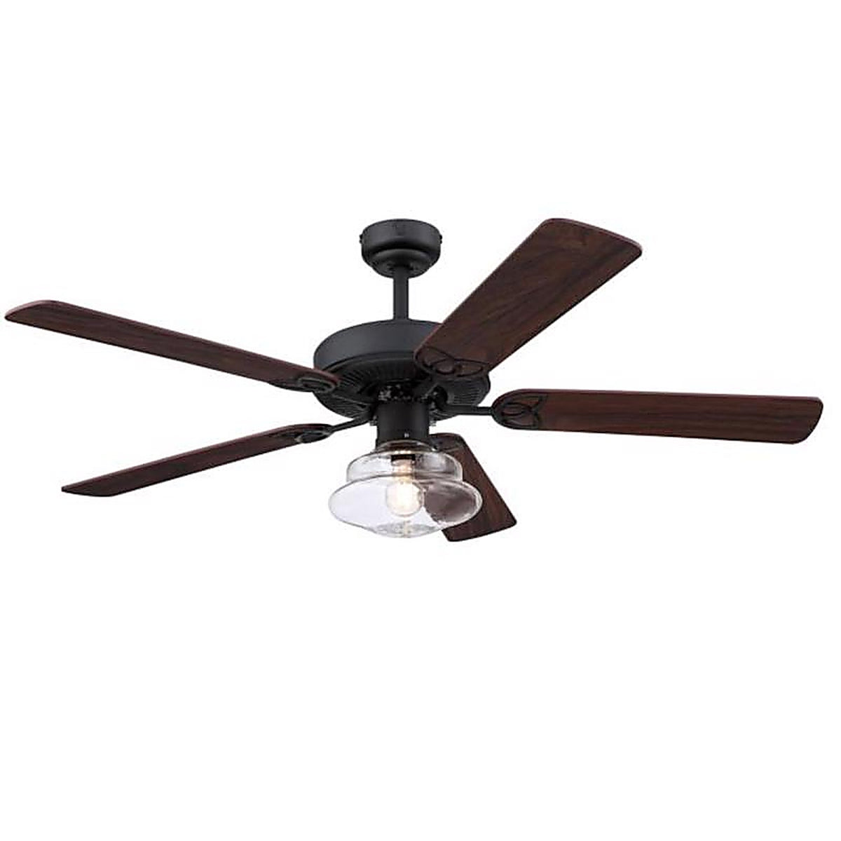 Westinghouse - 73048 - Scholar 52 in. Matte Black LED Indoor Ceiling Fan