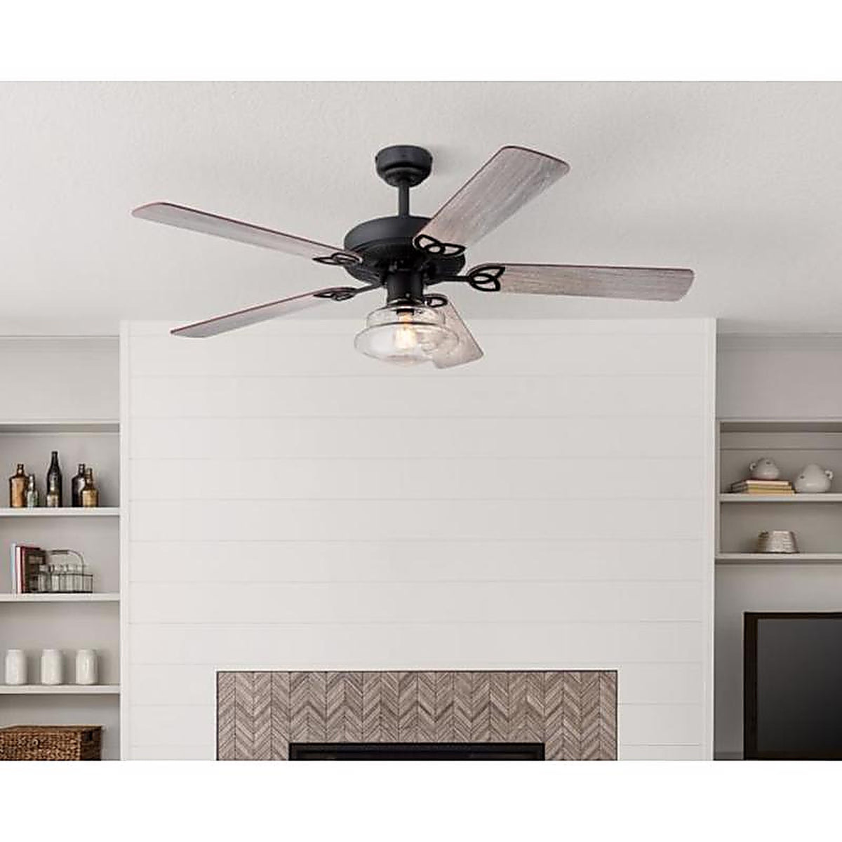 Westinghouse - 73048 - Scholar 52 in. Matte Black LED Indoor Ceiling Fan
