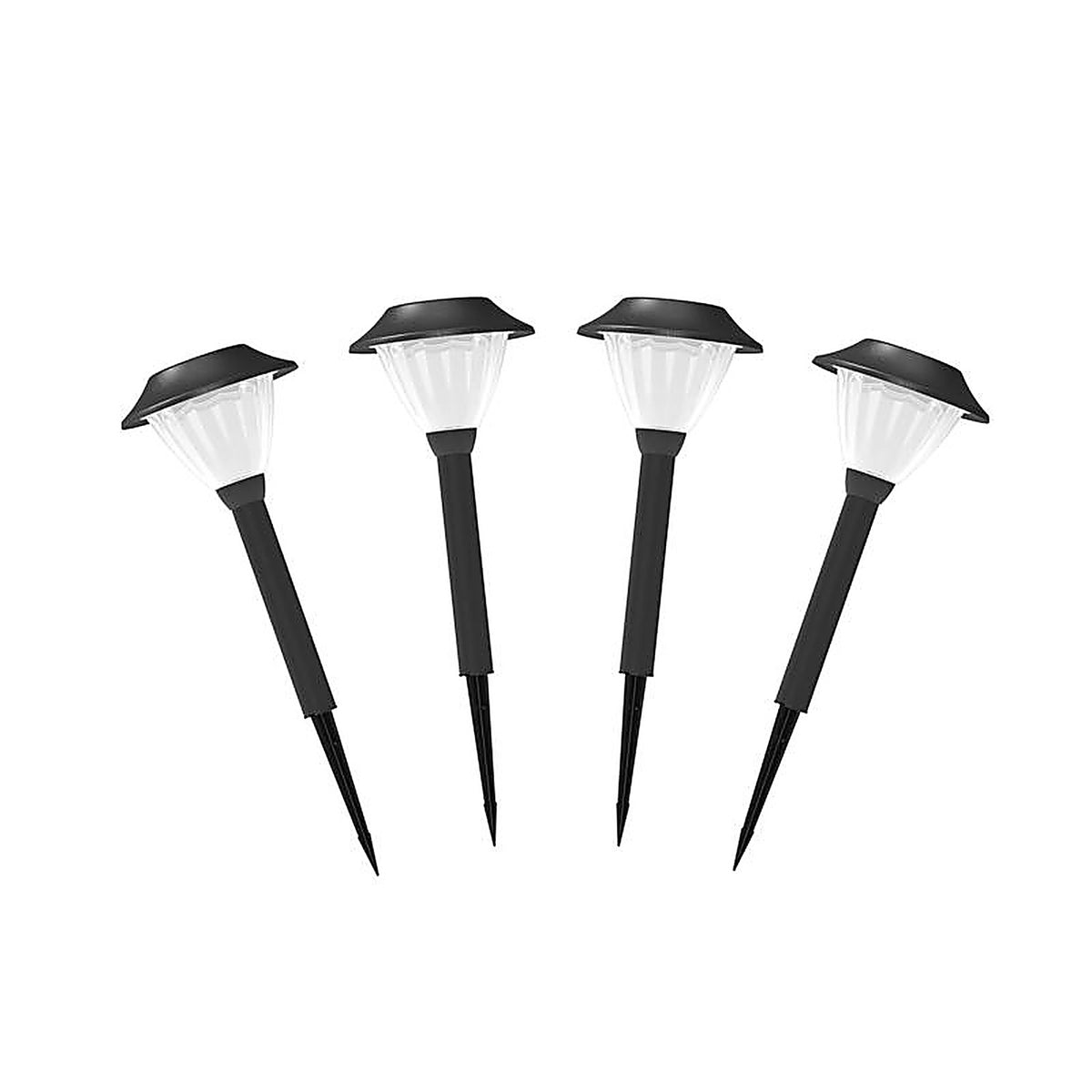 Living Accents - 56105X4 - Black/White Low Voltage 6 W LED Pathway Light 4 pk