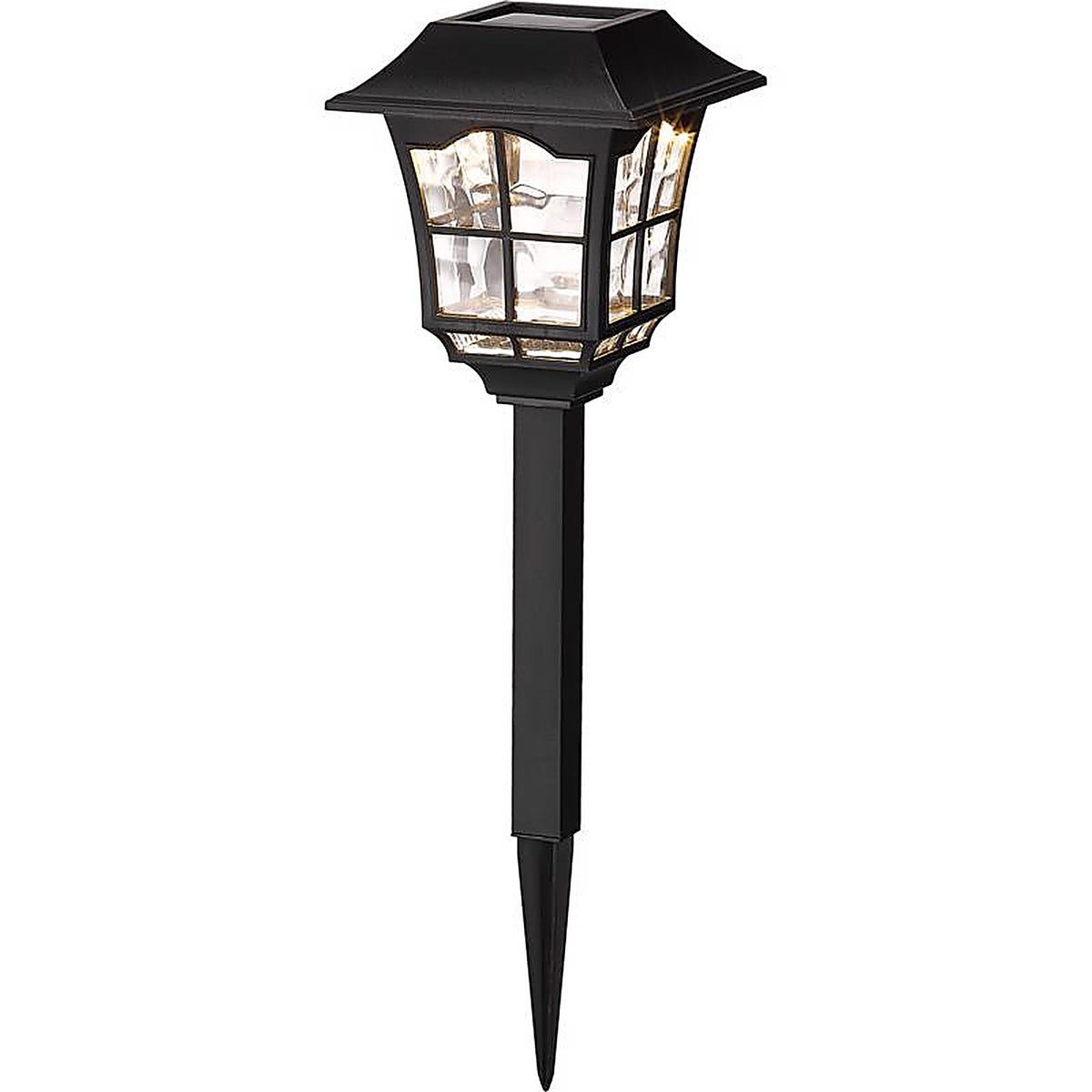 Living Accents - GLE70447 - Black Solar Powered 0.06 W LED Pathway Light 1 pk