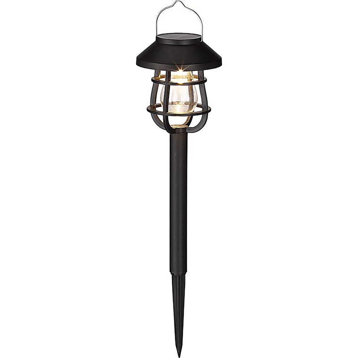 Living Accents - GLE70446 - Black Solar Powered 0.06 W LED Pathway Light 1 pk
