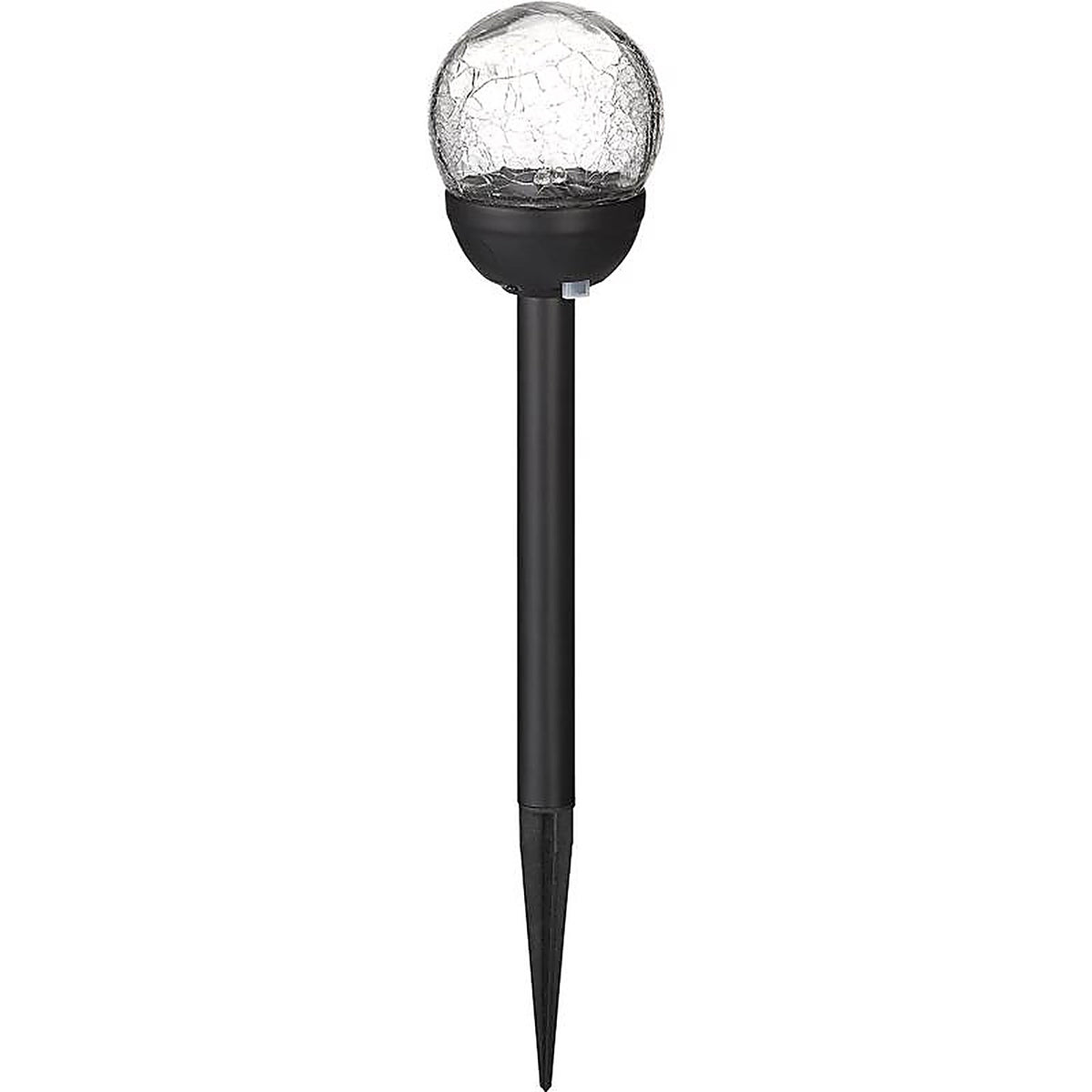 Living Accents - GLE29992-8BP - Black Solar Powered 0.06 W LED Pathway Light 1 pk