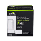 Leviton - DNKIT-1RW - Decora White WiFi Smart Dimmer Switch w/Remote Control & Smart Bridge 1 pk