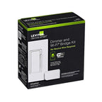 Leviton - DNKIT-1RW - Decora White WiFi Smart Dimmer Switch w/Remote Control & Smart Bridge 1 pk