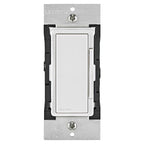 Leviton - D24SF-1RW - Decora Rocker Fan Control Switch White 1 pk