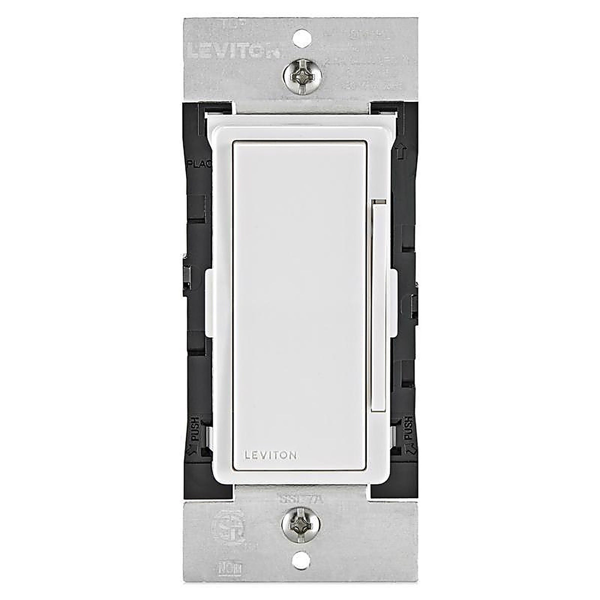 Leviton - D24SF-1RW - Decora Rocker Fan Control Switch White 1 pk